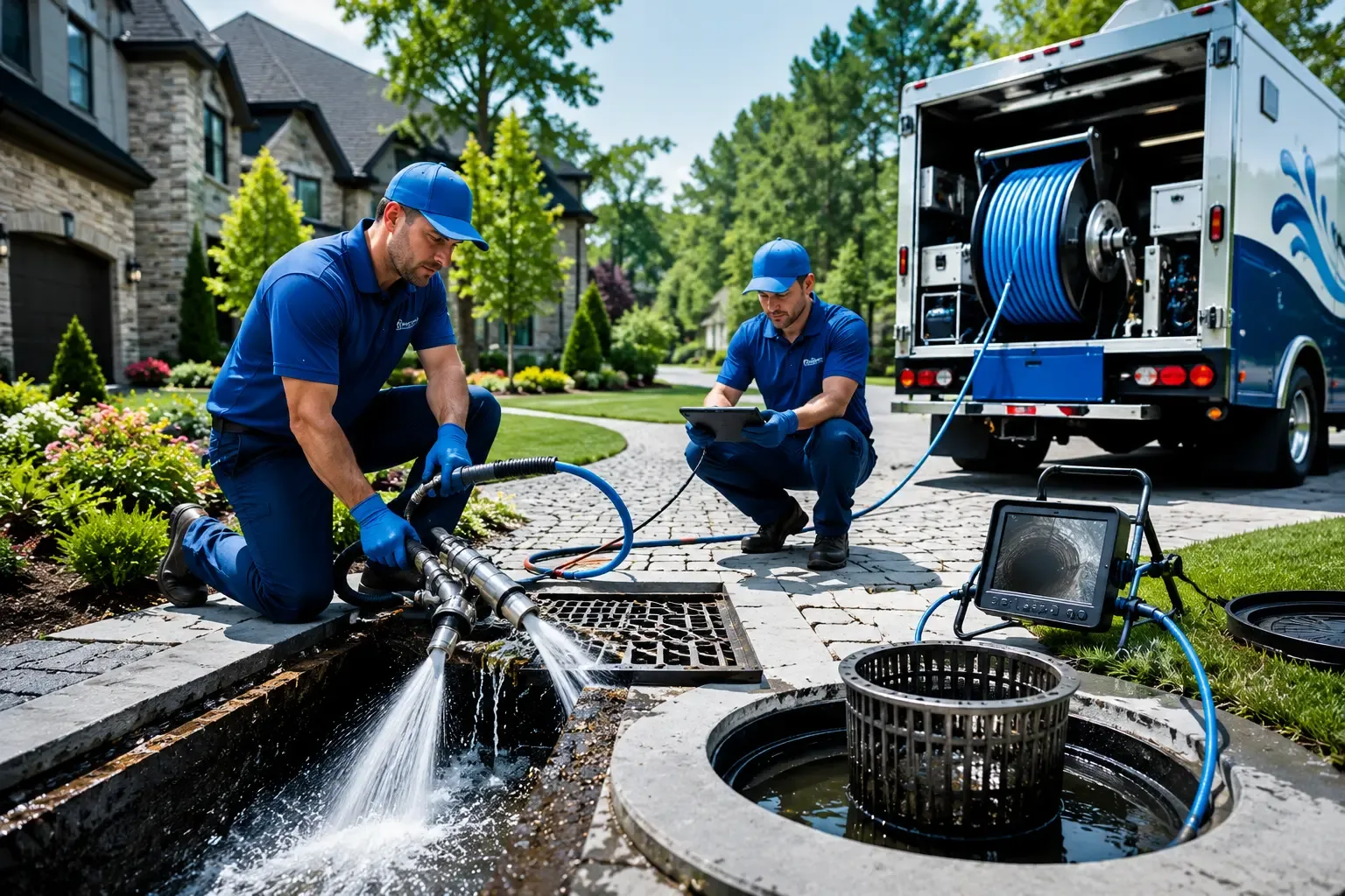 Local outdoor drain cleaning professionals in Marshes Siding, KY